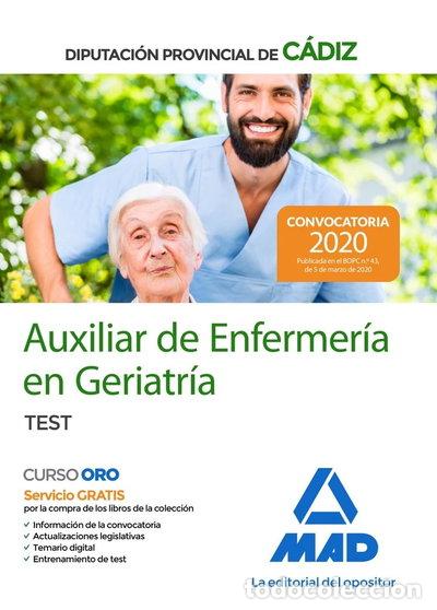 books: Auxiliares de Enfermer&iacute;a en Geriatr&iacute;a de la Diputaci&oacute;n Provincial de C&aacute;diz. Test- 9788414236758