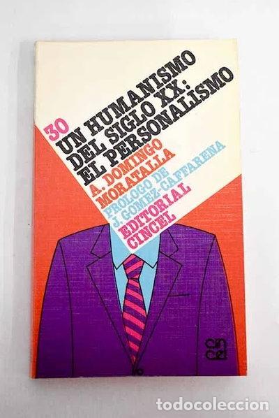 Livros em segunda m&atilde;o: Un humanismo del siglo XX: el personalismo- 9788470464140
