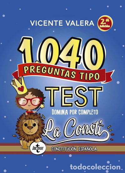 Libros: 1040 preguntas tipo test La Consti- 9788430976546