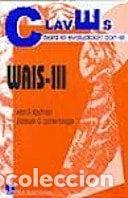 Libros: Claves para la evaluaci&oacute;n con el WAIS-III- 9788471748072