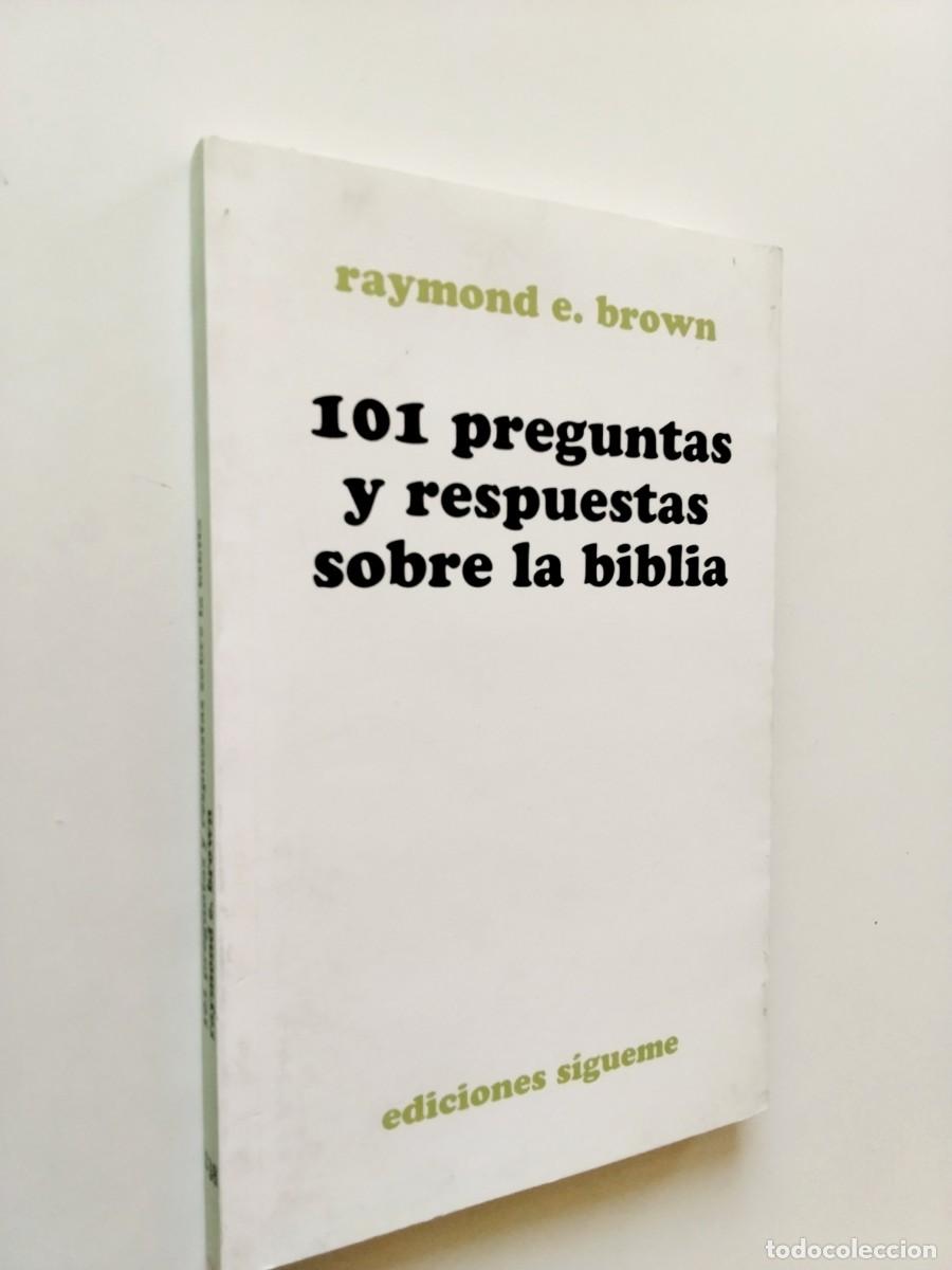 Libros: Raymond E, Brown - 101 preguntas y respuestas sobre la Biblia