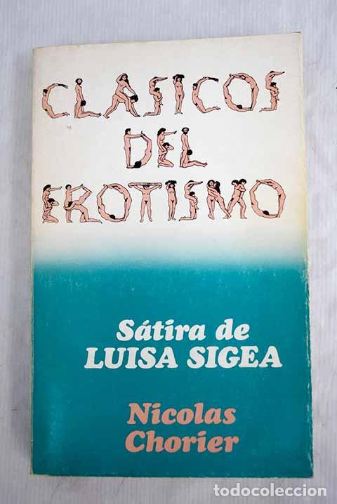 books: S&aacute;tira de Luisa Sigea.- Chorier, Nicol&aacute;s