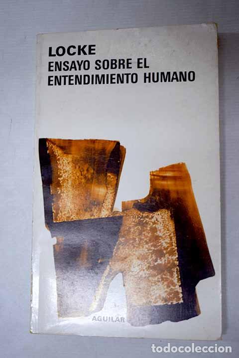 Libros: Ensayo sobre el entendimiento humano.- Locke, John