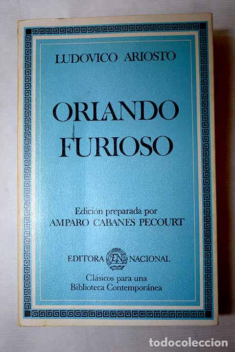 Libros: Orlando furioso: Ariosto, Ludovico.- Ariosto, Ludovico
