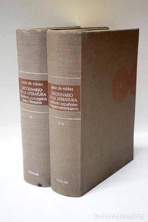 Libros: Ensayo de un diccionario de la literatura.- Sainz de Robles, Federico Carlos