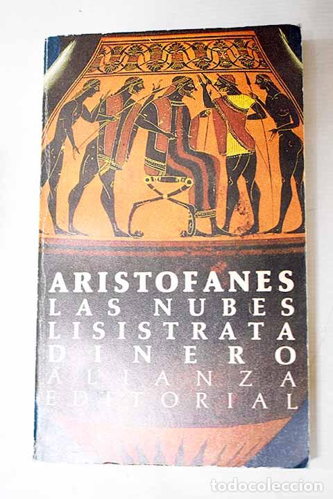Libros: Las nubes ; Lis&iacute;strata ; Dinero.- Arist&oacute;fanes