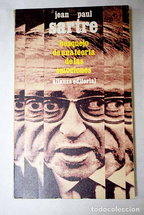Libros: Bosquejo de una teor&iacute;a de las emociones.- Sartre, Jean-Paul