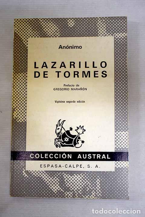 Libros: Lazarillo de Tormes: