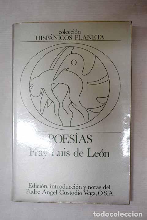 Libros: Poes&iacute;as: Leon, Fray Luis de.- Leon, Fray Luis de