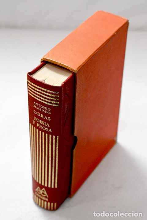 books: Obras: poes&iacute;a y prosa.- Machado, Antonio