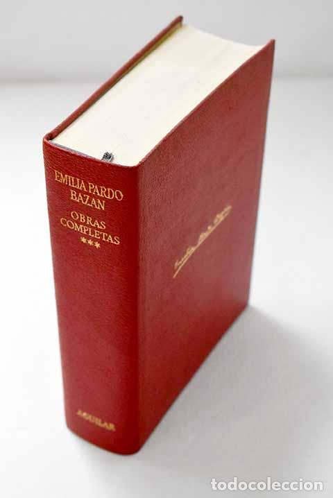 books: Obras completas, Tomo III.- Pardo Baz&aacute;n, Emilia