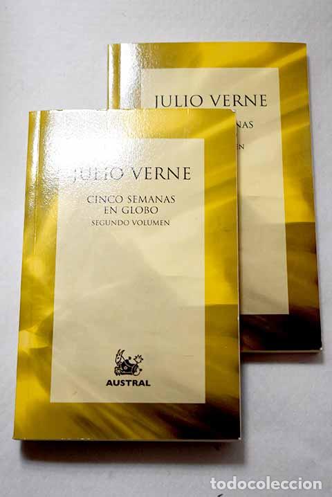Libros: Cinco semanas en globo.- Verne, Julio