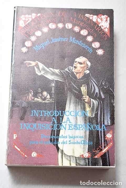 Libros: Introducci&oacute;n a la Inquisici&oacute;n espa&ntilde;ola