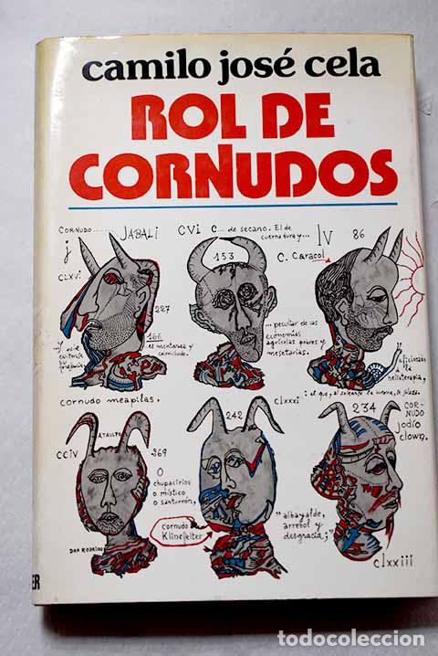 Livres: Rol de cornudos: Cela, Camilo Jos&eacute;.- Cela, Camilo Jos&eacute;