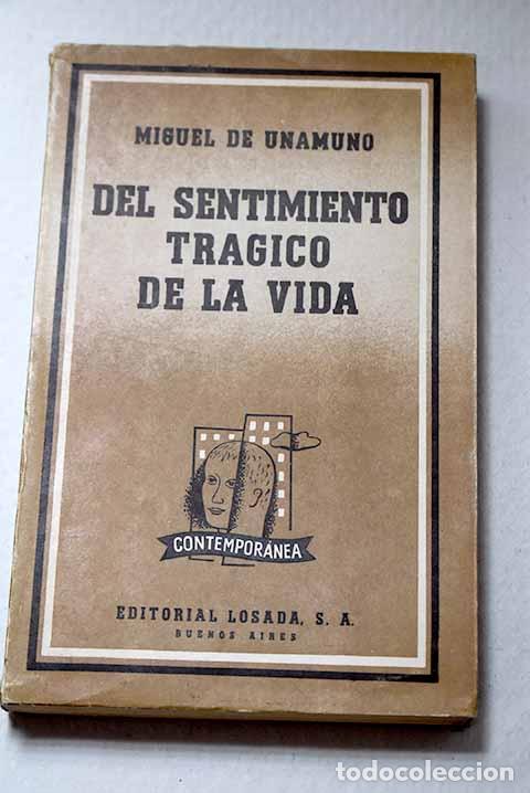 Livros em segunda m&atilde;o: Del sentimiento tr&aacute;gico de la vida.- Unamuno, Miguel de