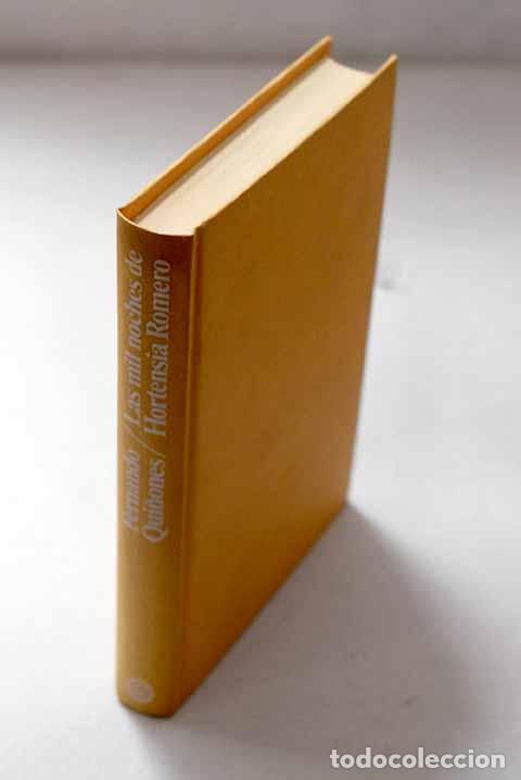 Libros: Las mil noches de Hortensia Romero.- Qui&ntilde;ones, Fernando