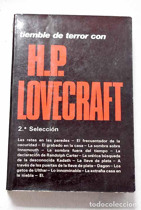Libros: Obras escogidas ( segunda seleccion ).- Lovecraft, H. P.