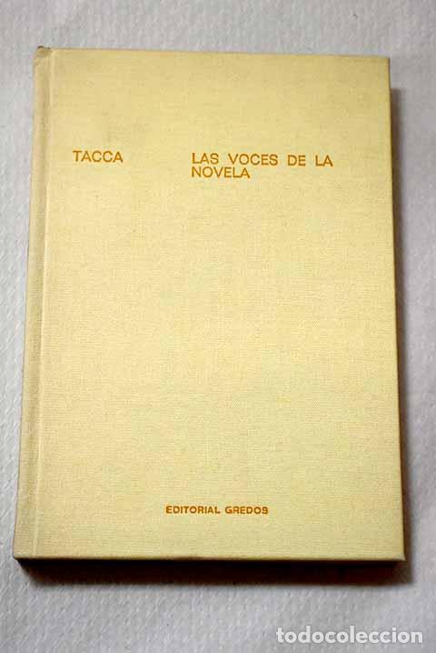 books: Las voces de la novela.- Tacca, &Oacute;scar Ernesto