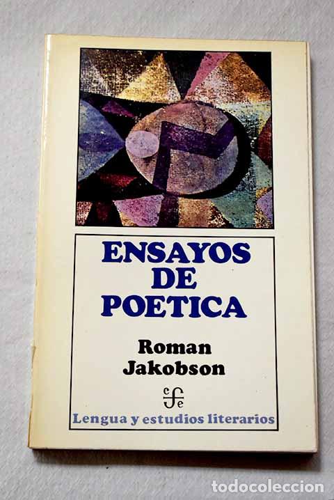 books: Ensayos de po&eacute;tica: Jakobson, Roman.- Jakobson, Roman