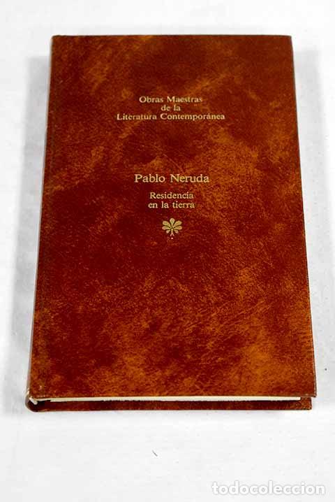 Libri di seconda mano: Residencia en la tierra.- Neruda, Pablo