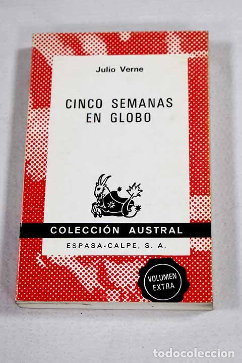 Libros: Cinco semanas en globo.- Verne, Julio