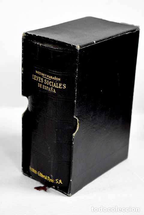 Libros: Leyes sociales de Espa&ntilde;a conforme a los textos oficiales