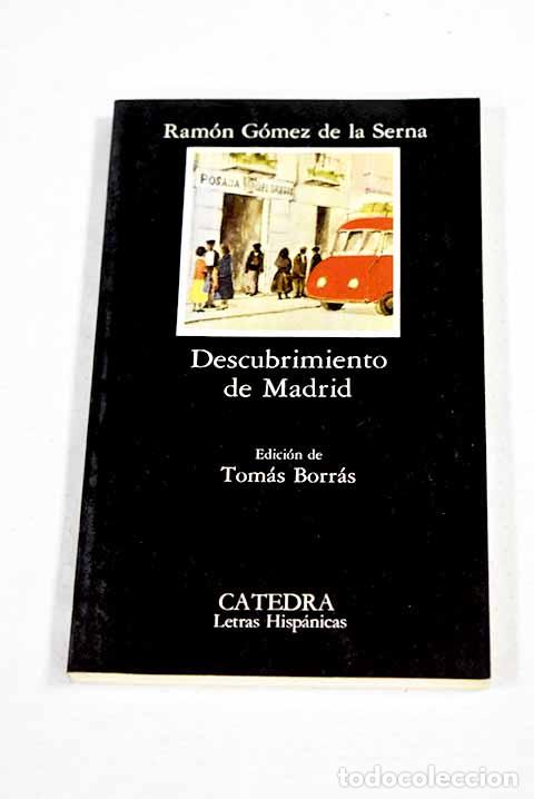 Libri di seconda mano: Descubrimiento de Madrid.- G&oacute;mez de la Serna, Ram&oacute;n