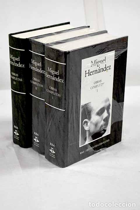 Libros: Obras completas: Hern&aacute;ndez, Miguel.- Hern&aacute;ndez, Miguel