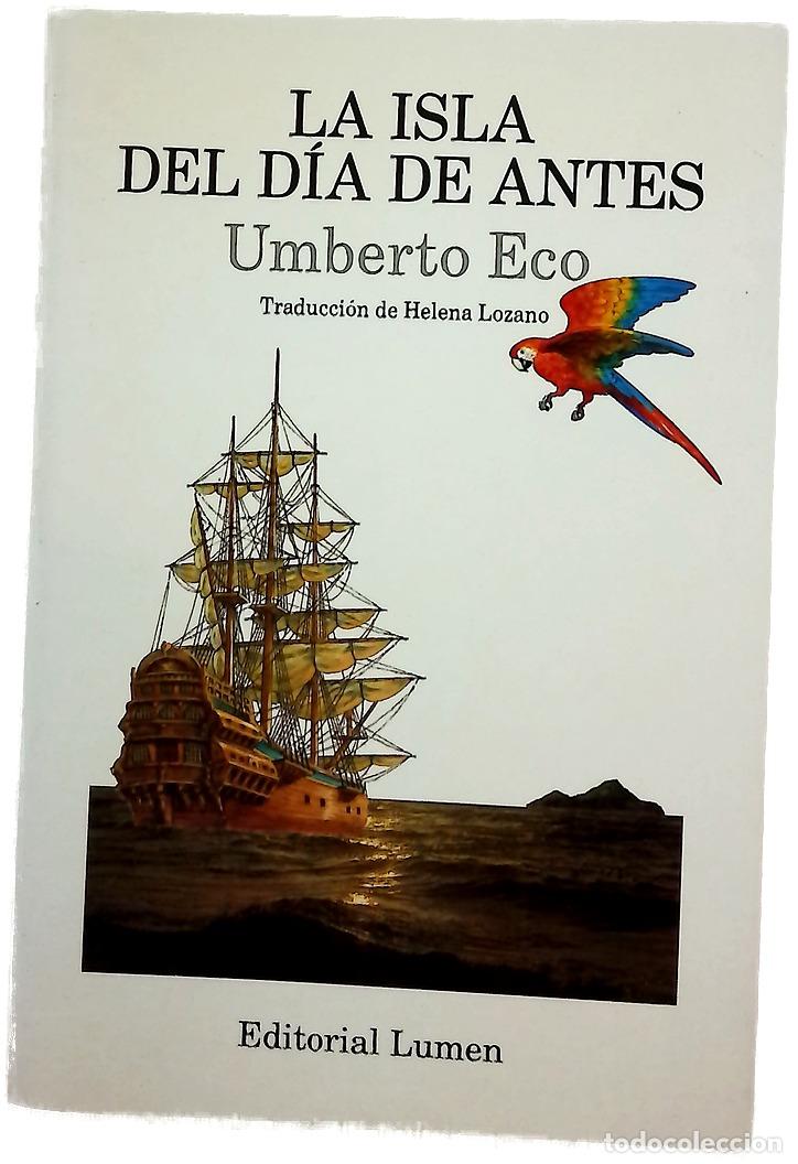 books: La isla del d&iacute;a de antes - Eco, Umberto