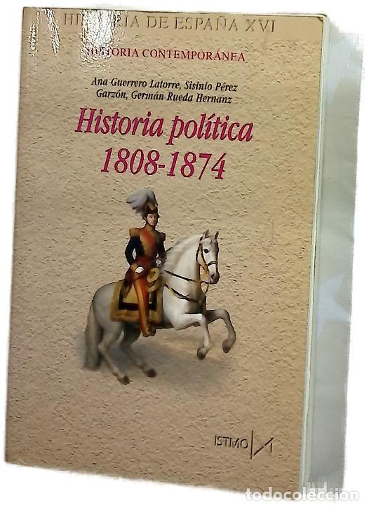 books: Historia pol&iacute;tica, 1808-1874