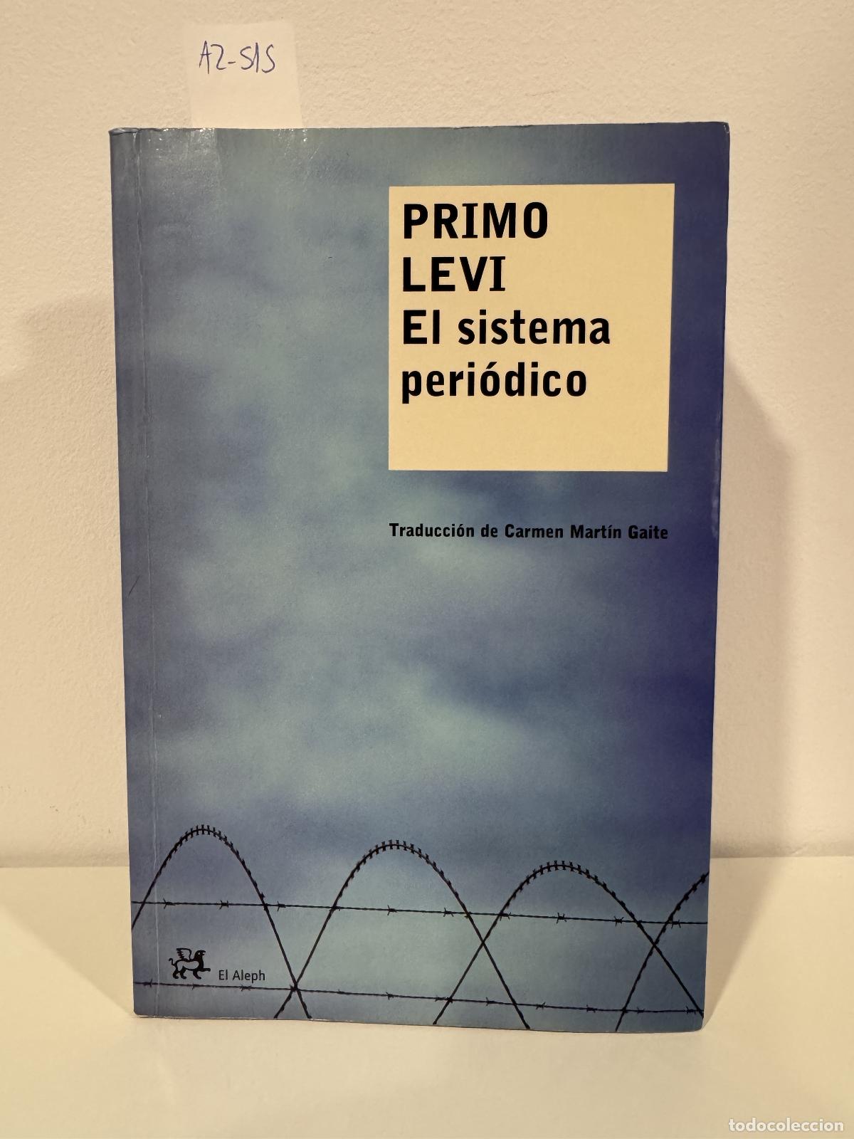 B&uuml;cher: LEVI, Primo. - El sistema peri&oacute;dico.