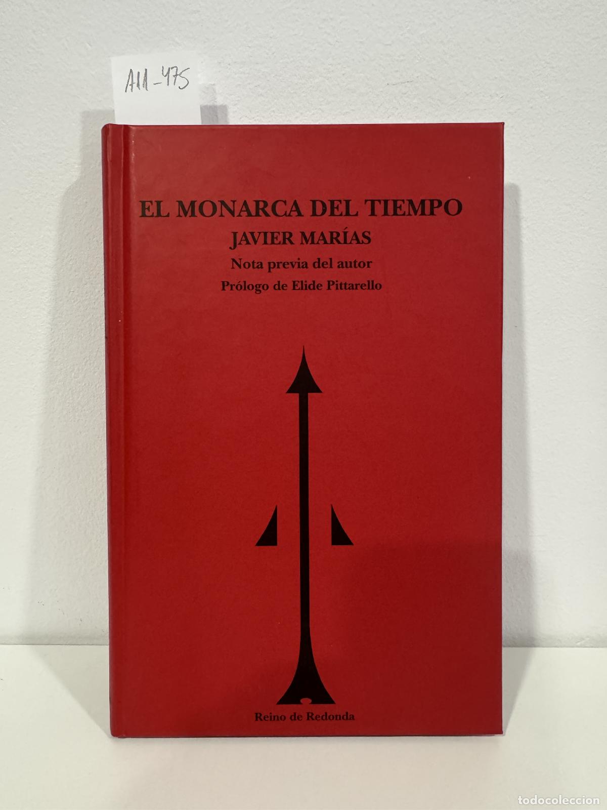 Libros: MAR&Iacute;AS, Javier. - El monarca del tiempo.
