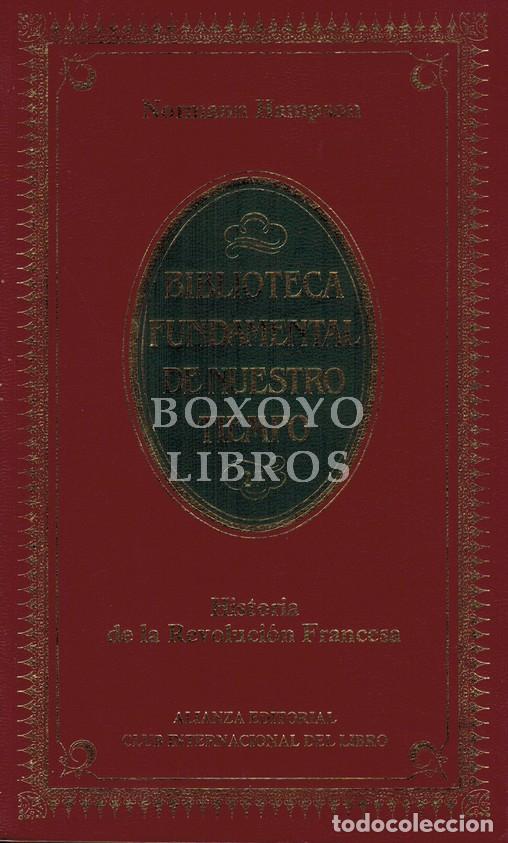 Libros: HAMPSON, Normann. Historia de la Revoluci&oacute;n Francesa. Versi&oacute;n espa&ntilde;ola de Javier Pradera