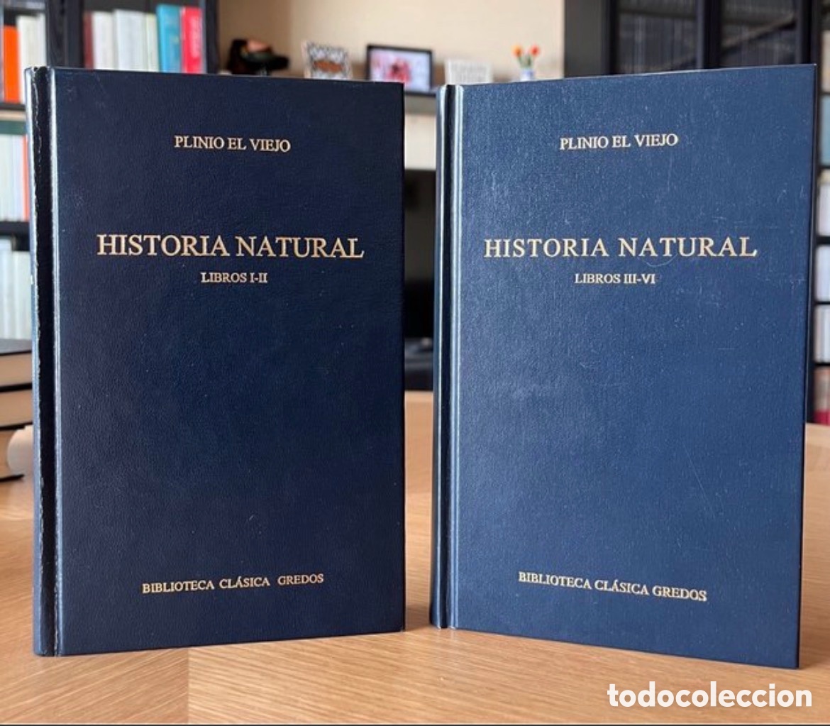 Libros: Historia natural libros I-II y III-IV - Plinio el viejo. Biblioteca cl&aacute;sica Gredos