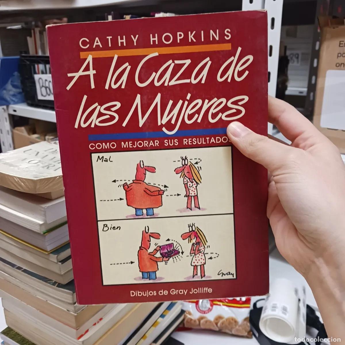 Livros em segunda m&atilde;o: A la caza de las mujeres - Cathy Hopkins