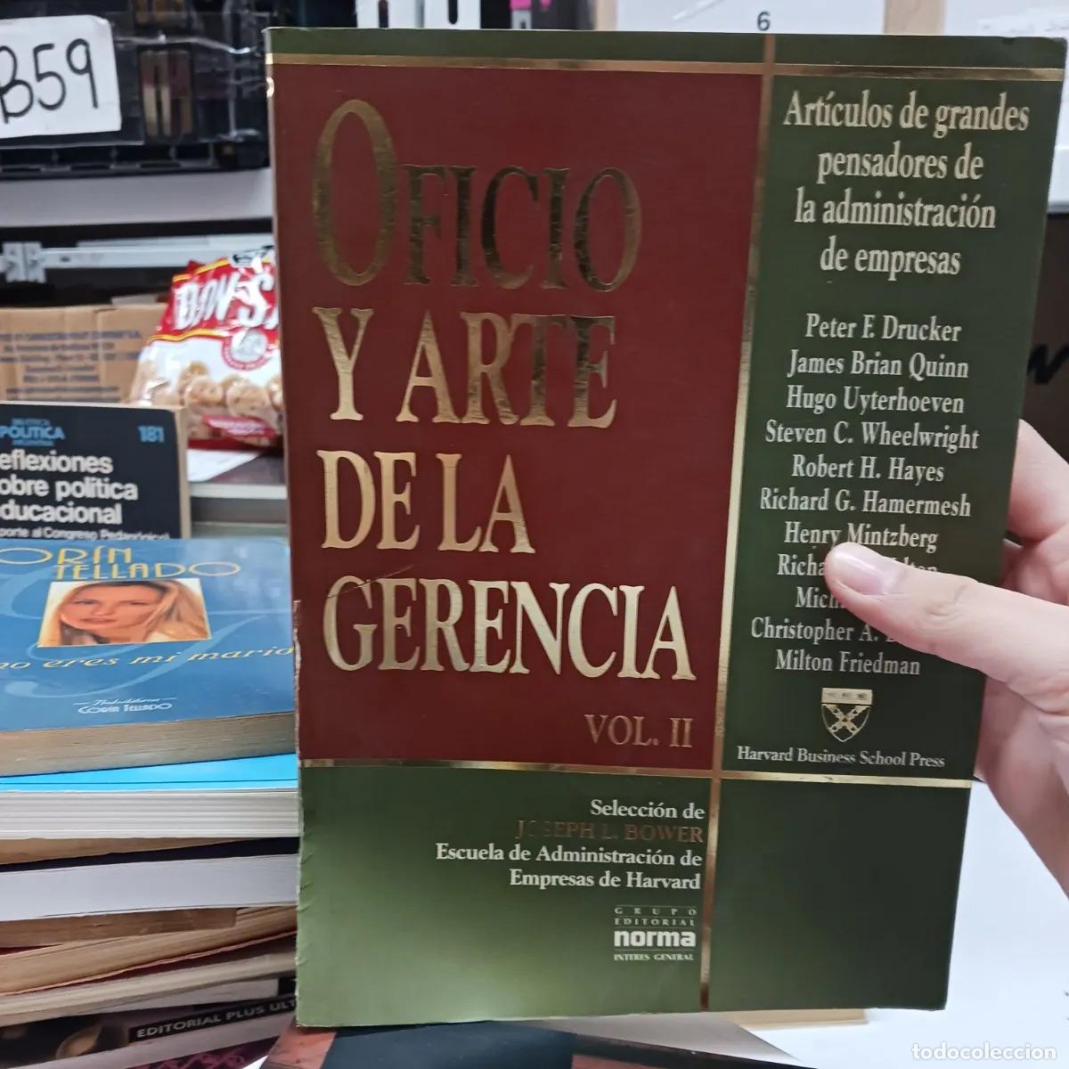 Libros: Oficio y arte de la gerencia 2 (det.) - VVAA