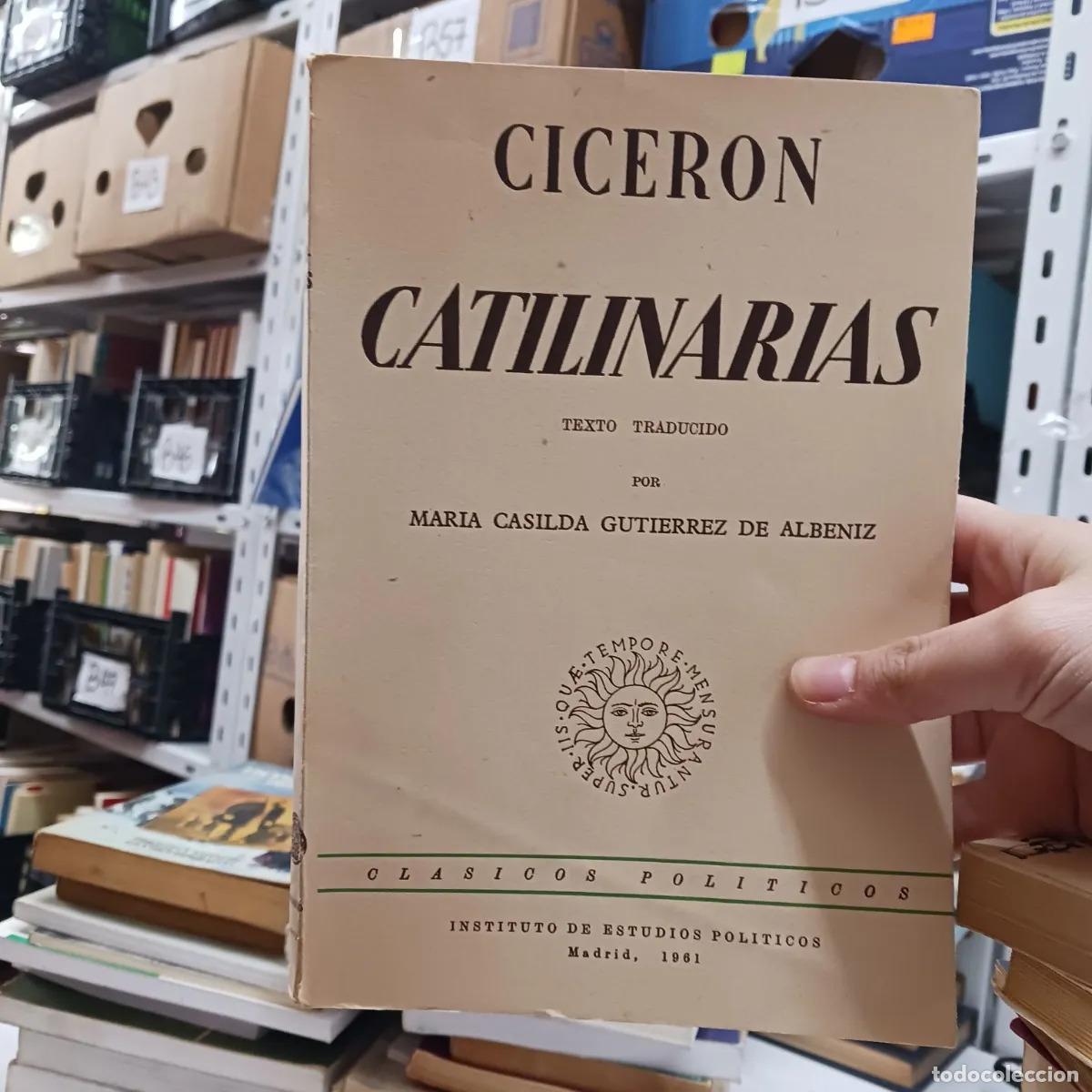 Libros: Catilinarias (det.) - Ciceron - Foto 1