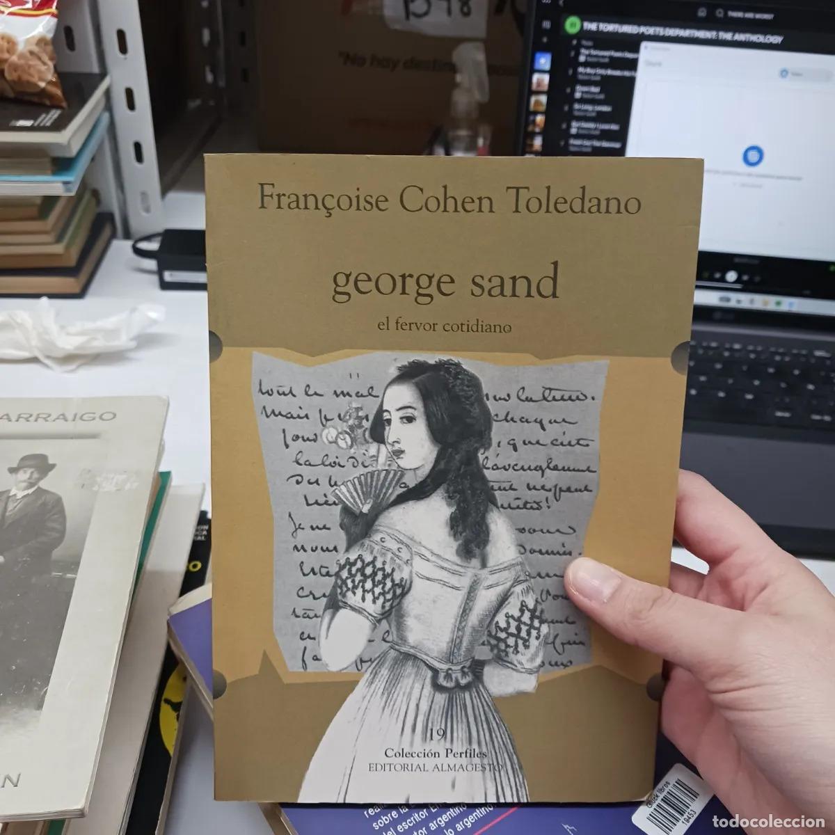 Livres: George Sand, el fervor cotidiano - Francoise Cohen Toledano