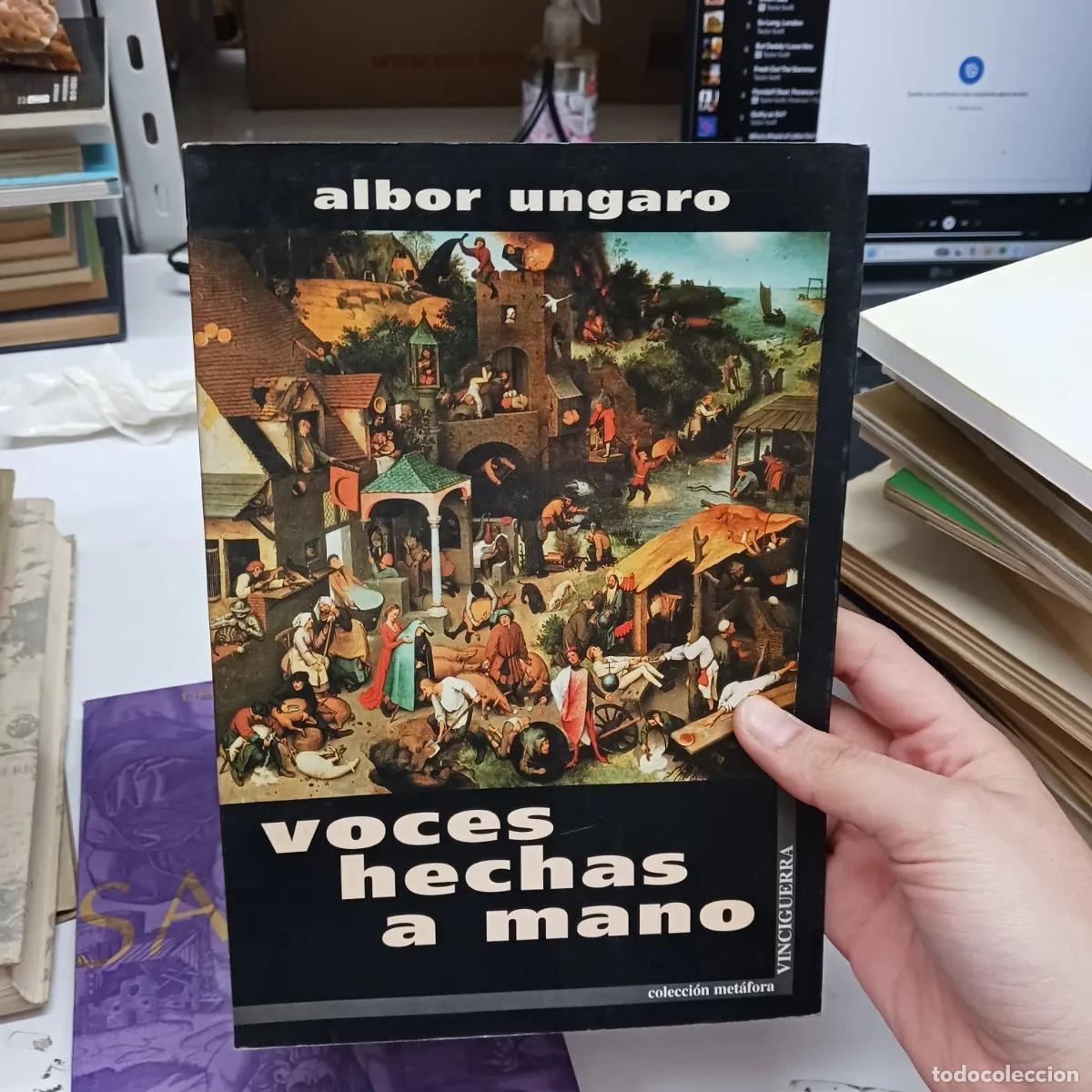 Libros: Voces hechas a mano - Albor Ungaro - Foto 1