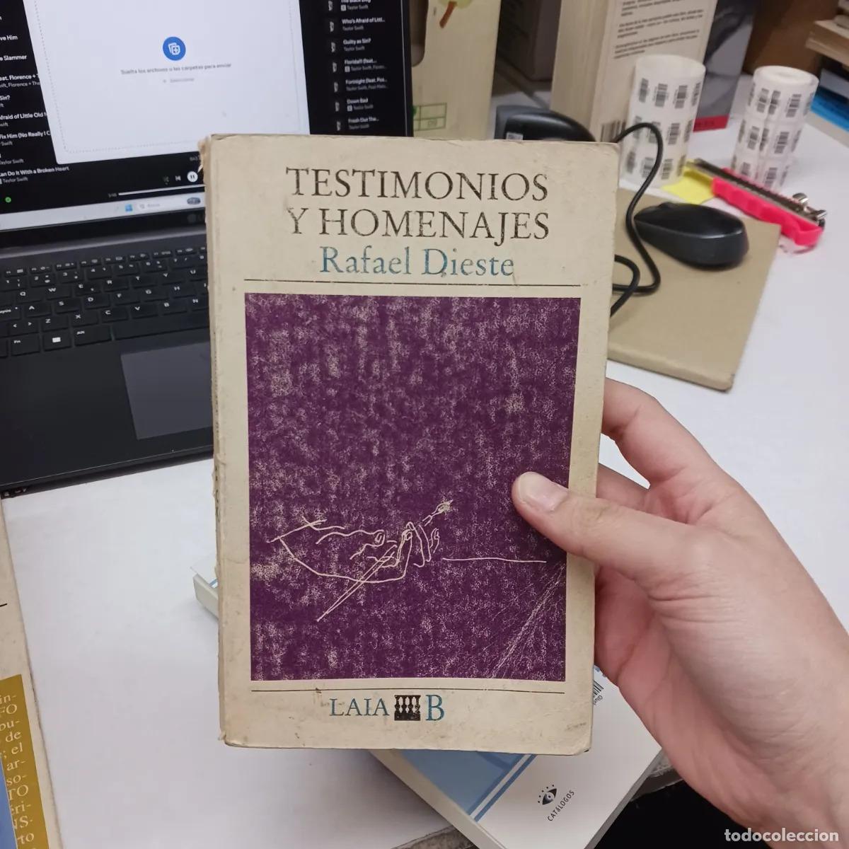 Libros: Testimonios y homenajes (det.) - Rafael Dieste - Foto 1