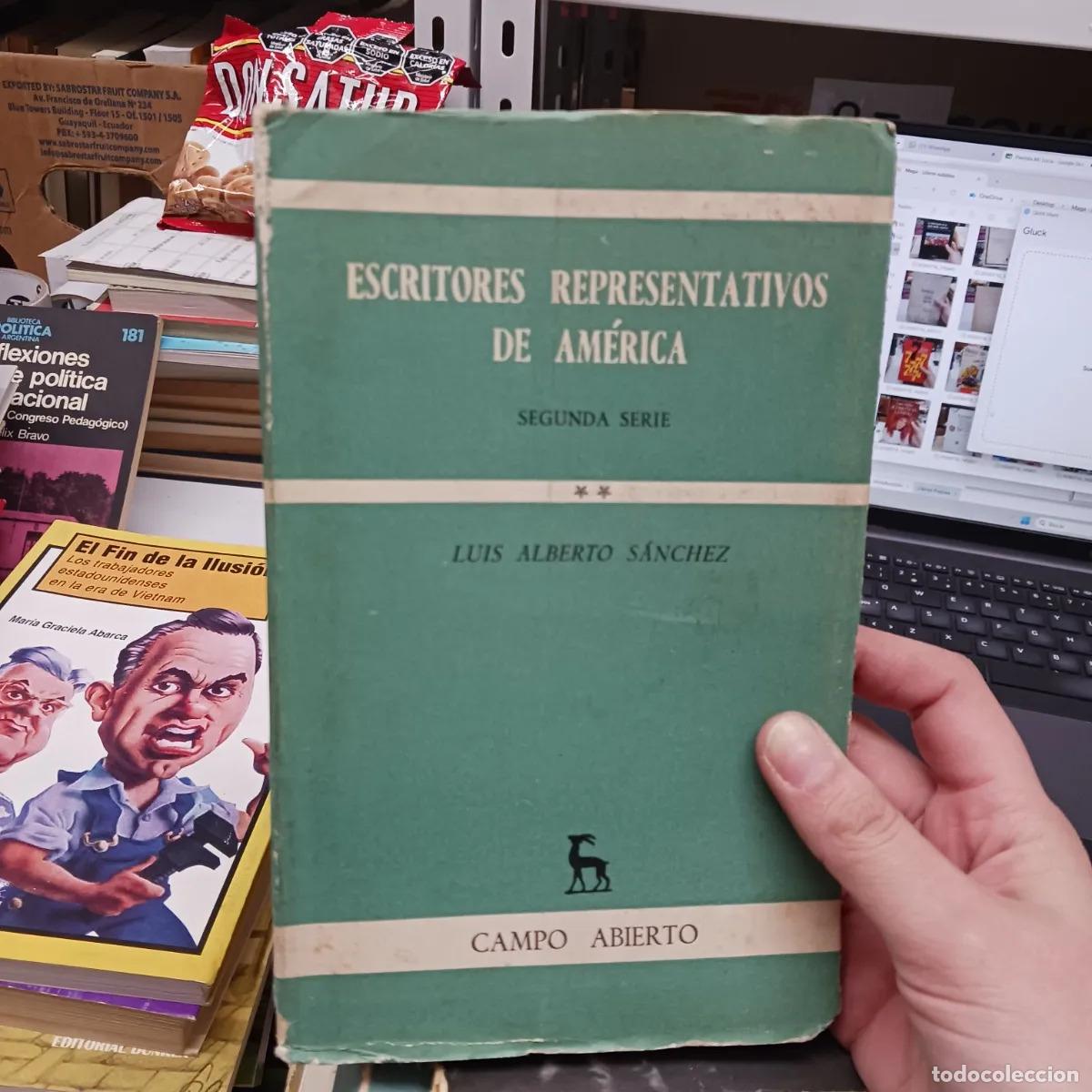 B&uuml;cher: Escritores representativos de America (det.) - Luis Alberto Sanchez