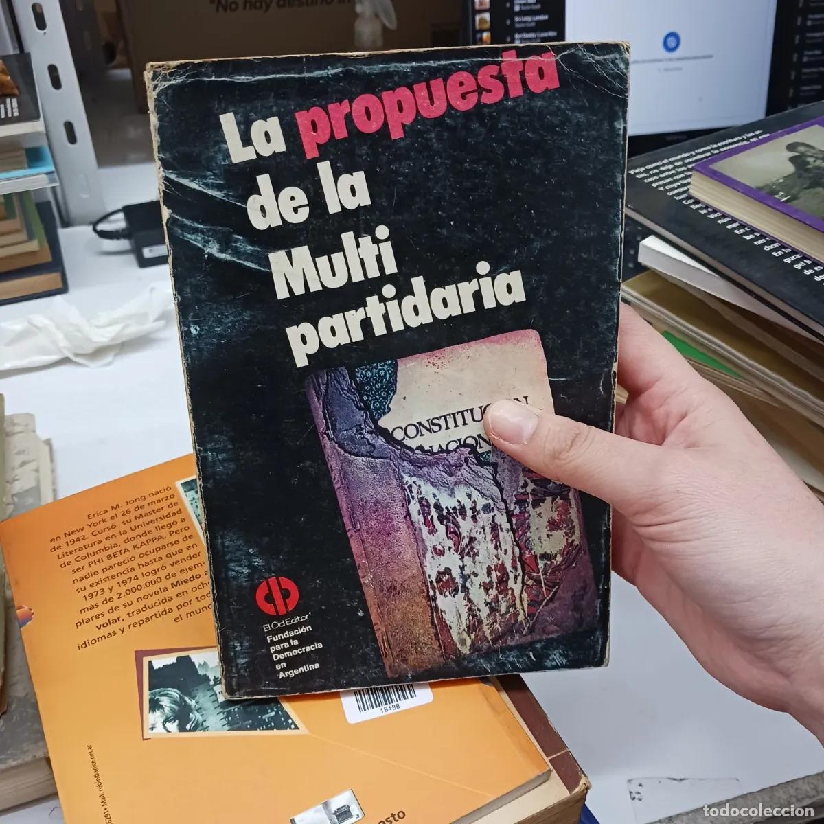 Libri di seconda mano: La propuesta de la multi partidaria - VVAA