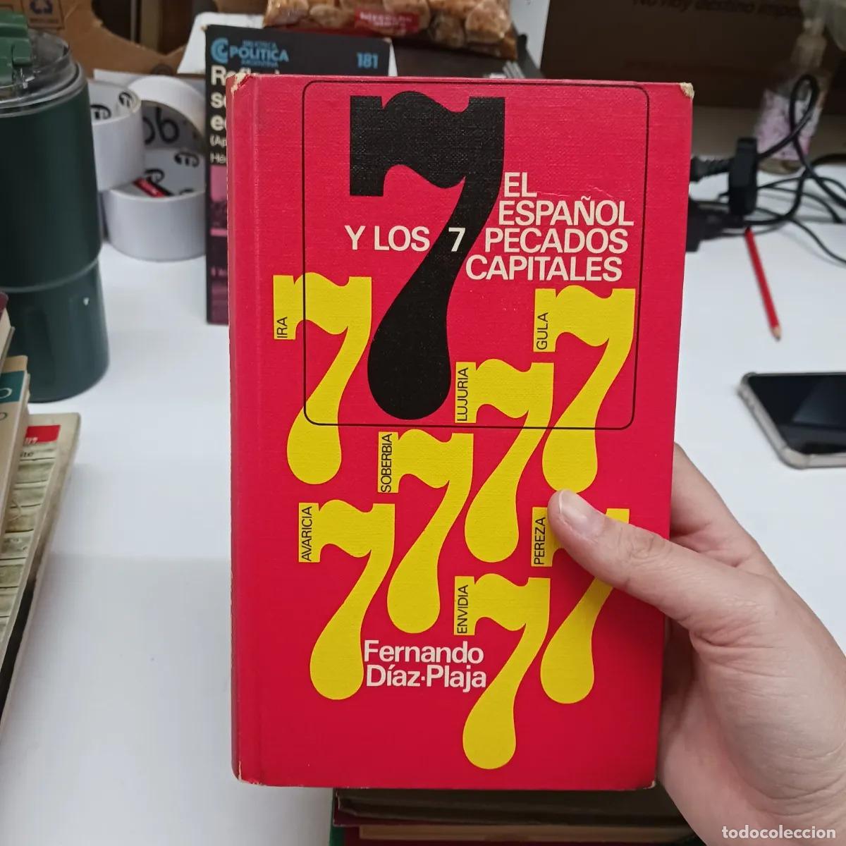 books: El espa&ntilde;ol y los 7 pecados capitales - Fernando Diaz Plaja