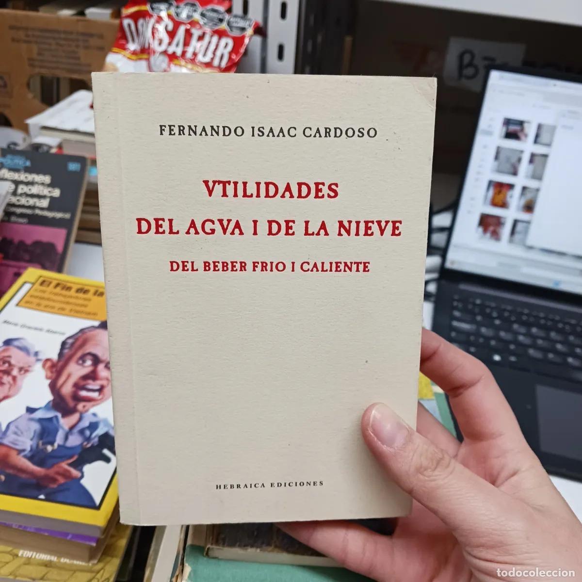 Libros: Vtilidades del Agva I de la nieve - Fernando Isaac Cardoso