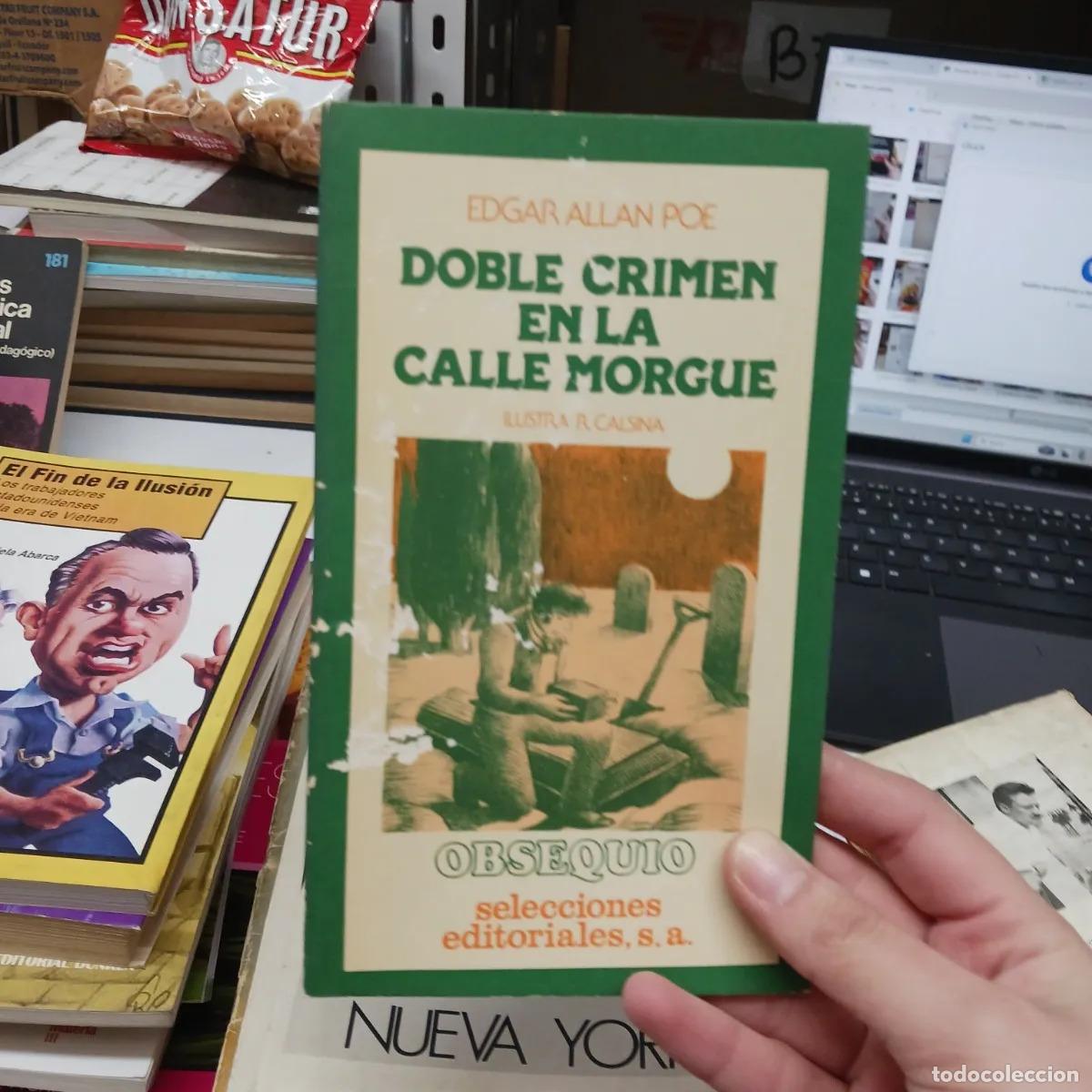 Libros: Doble crimen en la calle Morgue (det.) - Allan Poe