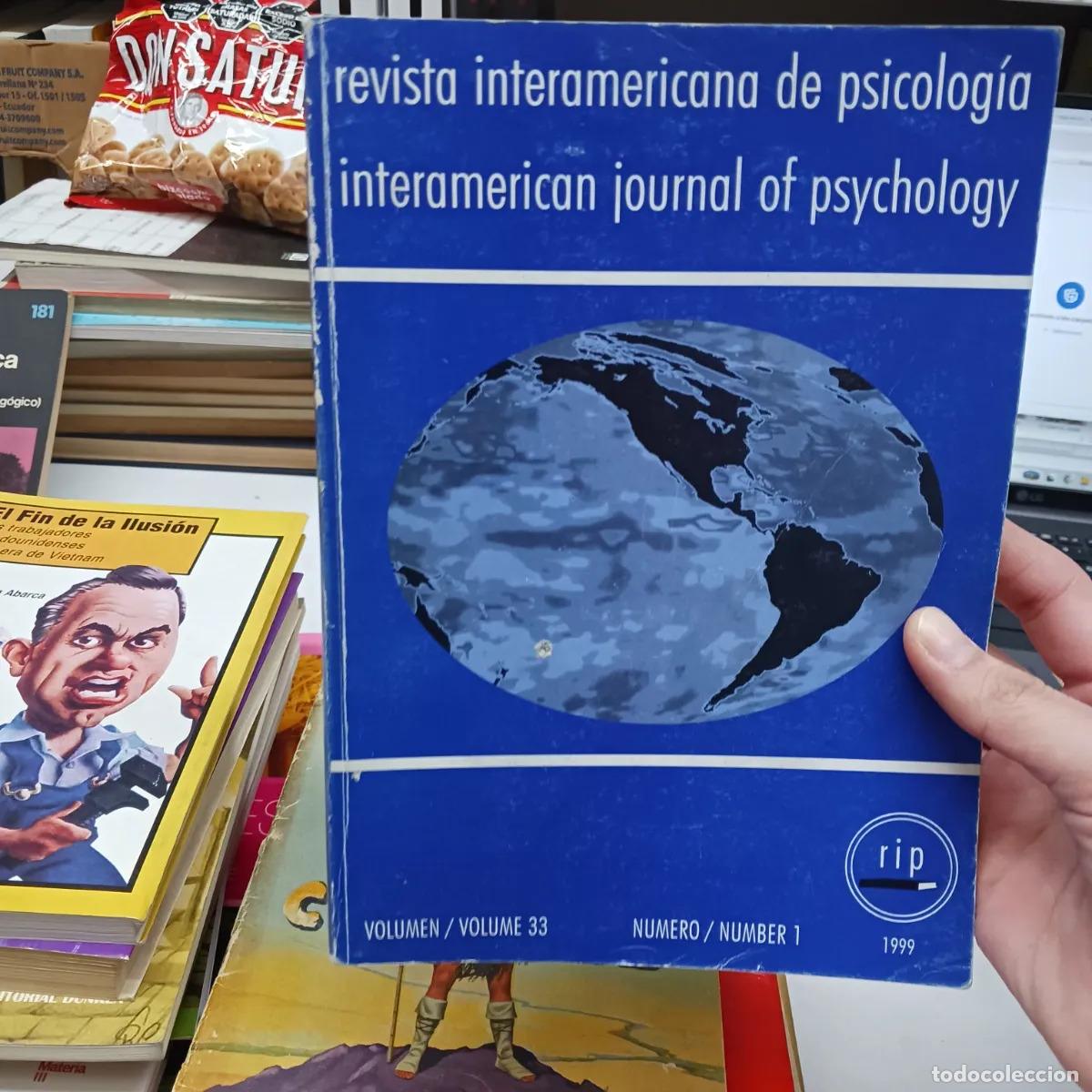 Libros: Revista interamericana de psicologia 1999 (det.) - VVAA