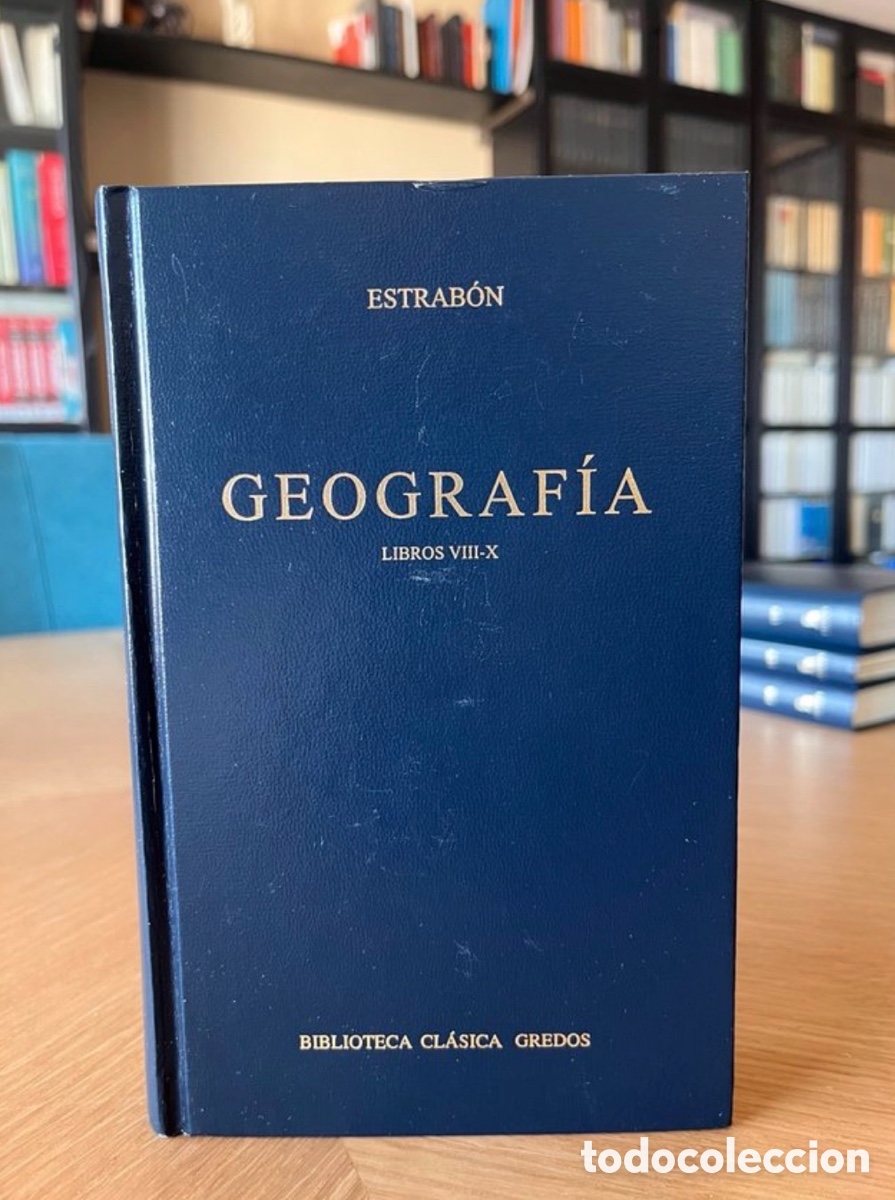 Libros: Estrab&oacute;n - Geograf&iacute;a. Biblioteca cl&aacute;sica Gredos