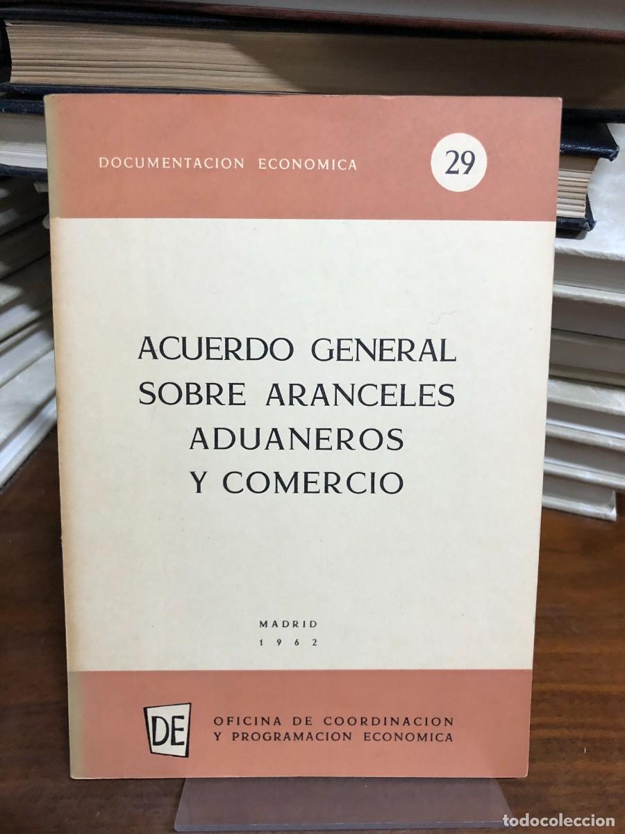 Libros: Acuerdo General sobre Aranceles Aduaneros y Comercio (GATT) Documentaci&oacute;n Econ&oacute;mica n&ordm; 29 / Oficina