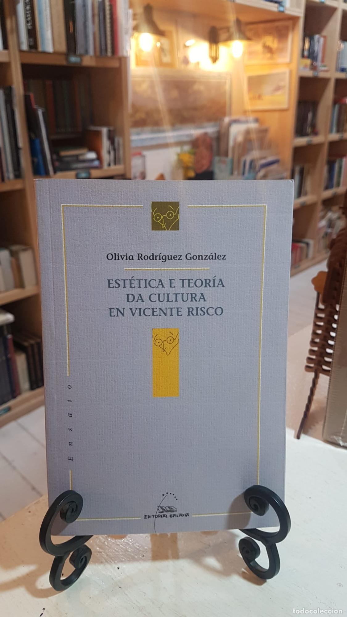 Libros: Estetica e teoria da cultura en vicente risco -