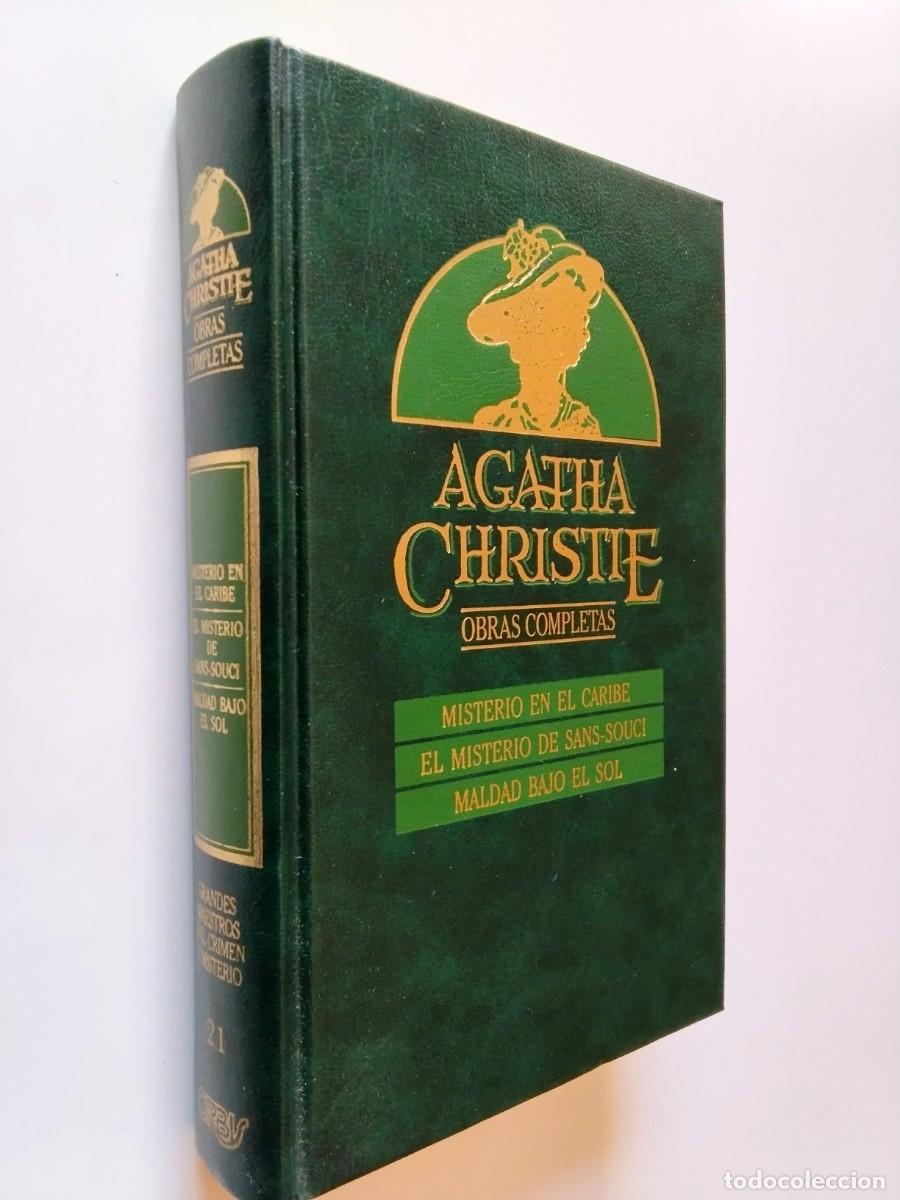 Livros em segunda m&atilde;o: Agatha Christie - Obras completas, 21: Misterio en el Caribe / El misterio de Sans Souci / Maldad ba